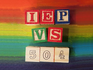 IEP vs 504